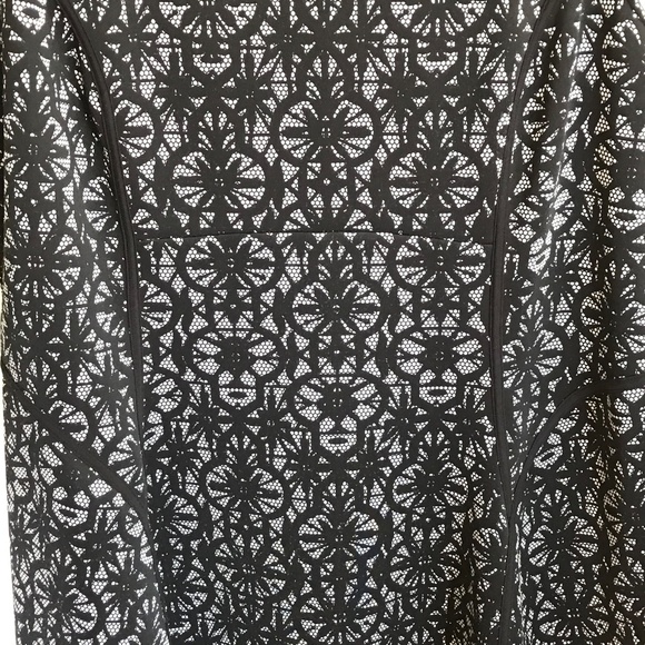 ALFANI Fit & Flare Midi Dress Lace Look Cap Sleeve Women’s Plus Size 20W 1X - Picture 7 of 16